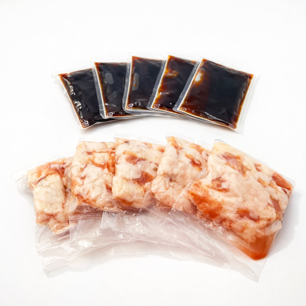 博多醤油もつ鍋5回セット（10人前/2ｋｇ）
